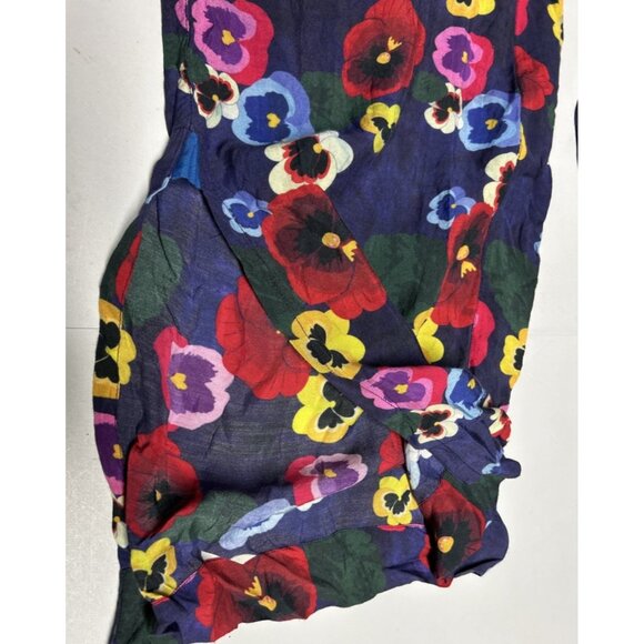 Nicobar Women’s XS Floral Viscose Pants Flaw - Picture 5 of 9